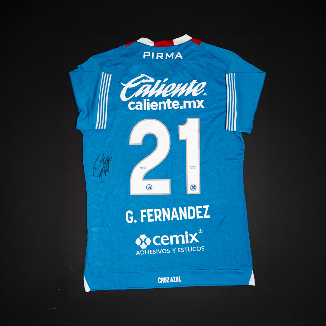 Jersey Firmado Gabriel Fernández - Cruz Azul
